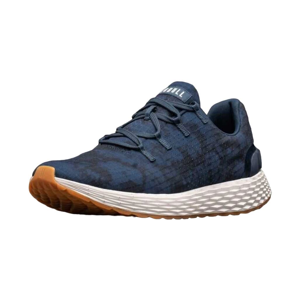 Nobull Navy Womens Tie-Dye Ripstop Men Running Shoes Size 7.5